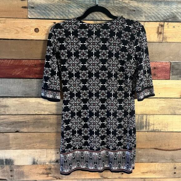 Max Studio Black And White Tunic Size Small‎ - Picture 2 of 9